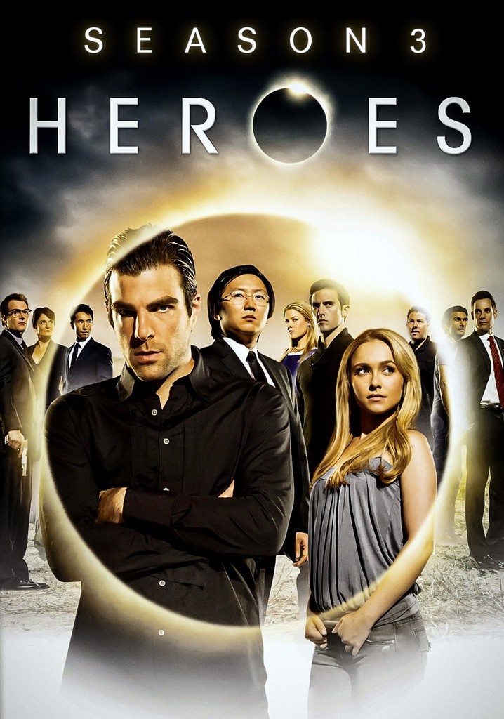 Heroes Season 3 watch full episodes streaming online